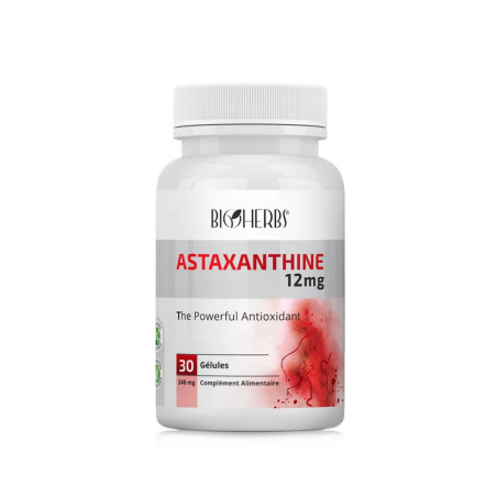 BIOHERBS ASTAXANTHINE 12MG  30GELULES