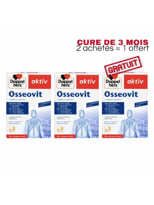 AKTIV OSSEOVIT  2+1 boite de 90géllules