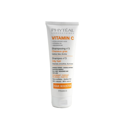 PHYTEAL VITAMINE C SHAMPOOING BOOSTER NUM 3 CHEVEUX GRAS 250ML