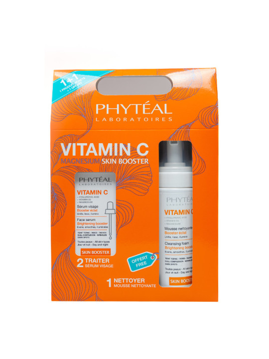 PHYTEAL – Coffret Vitamine C : Sérum + Mousse...