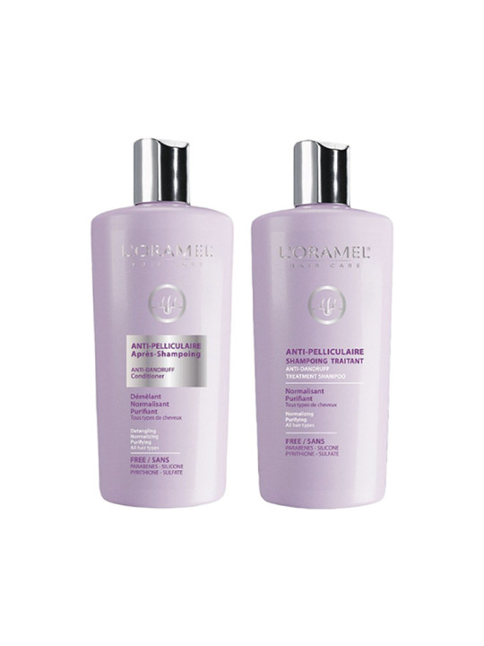 Routine Anti-Pelliculaire LORAMEL – Shampoing +...