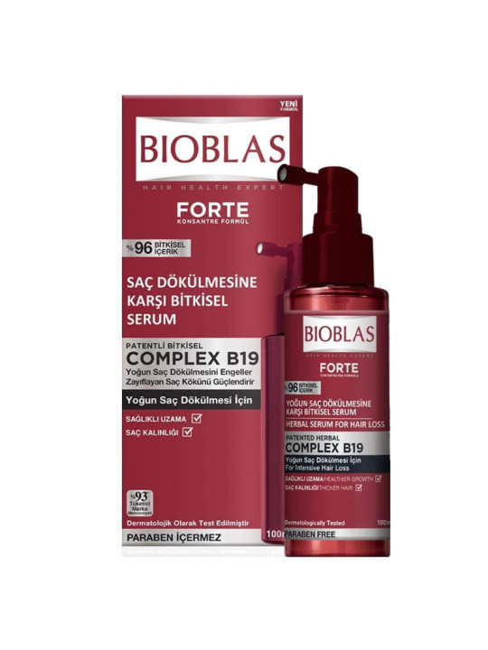 BIOBLAS SERUM FORTE ANTI-CHUTE COMPLEX B19 100ML