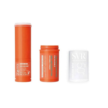 SVR Sun Secure Recharge Easy Stick Solaire Fini Invisible SPF50+