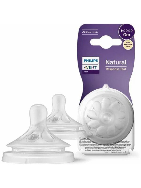 Philips Avent Natural Response – Tétines Débit...