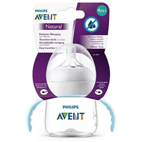 AVENT TASSE D’apprentissage Natural  CLASSIC 4M+ 150ML SCF.262/06