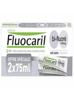 FLUOCARIL DENTIFRICE MENTHE BI-FLUORE 145MG 75ML *2