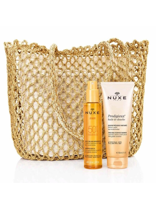 NUXE - HUILE SOLAIRE BRONZANTE SPF50 + HUILE DE...