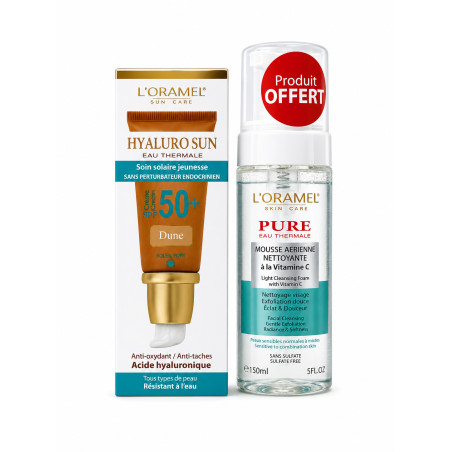 LORAMEL – Pack Solaire Dune avec Mousse Nettoyante AREIENNE Offerte