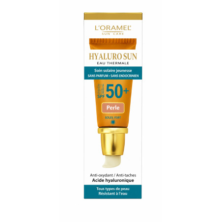 L'Oramel Hyalurosun Ecran Teinté Perle SPF50+