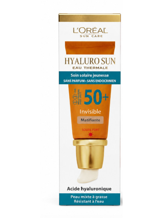 L'Oramel Hyalurosun ecran care invisible...