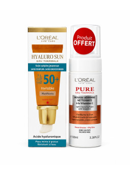 L'Oramel Hyalurosun ecran care invisible matifiant...
