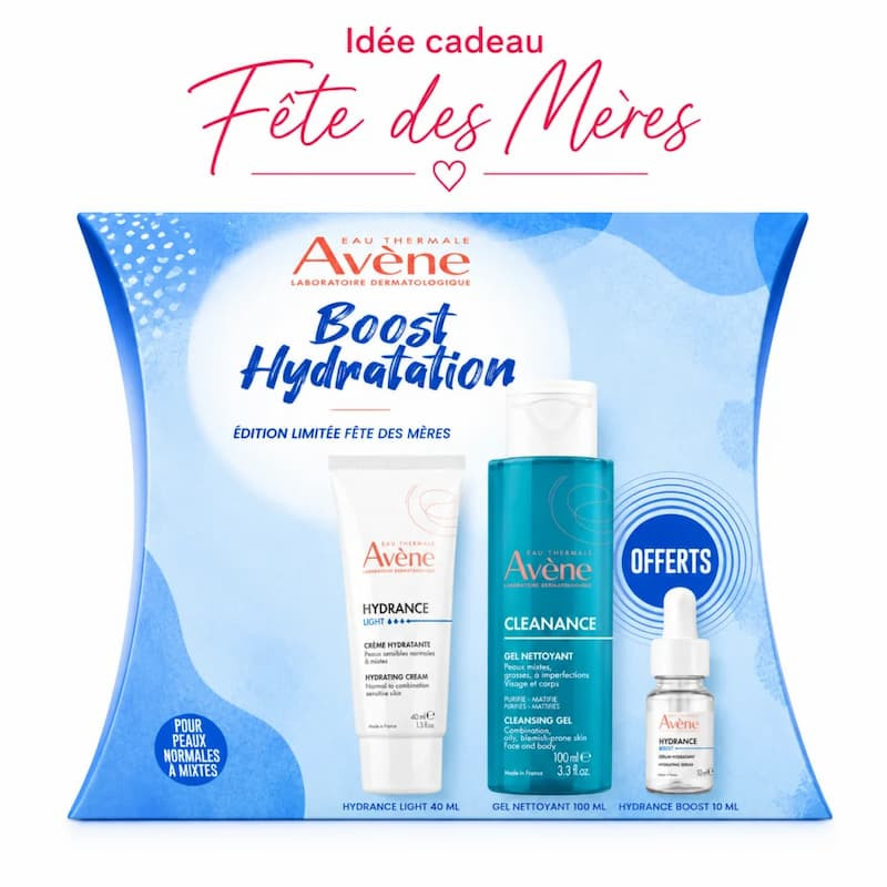 AVENE COFFRET BOOST HYDRATATION PEAUX NORMALES...