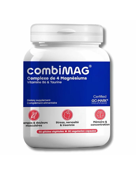 COMBIMAG 30 GELULES VEGETALES