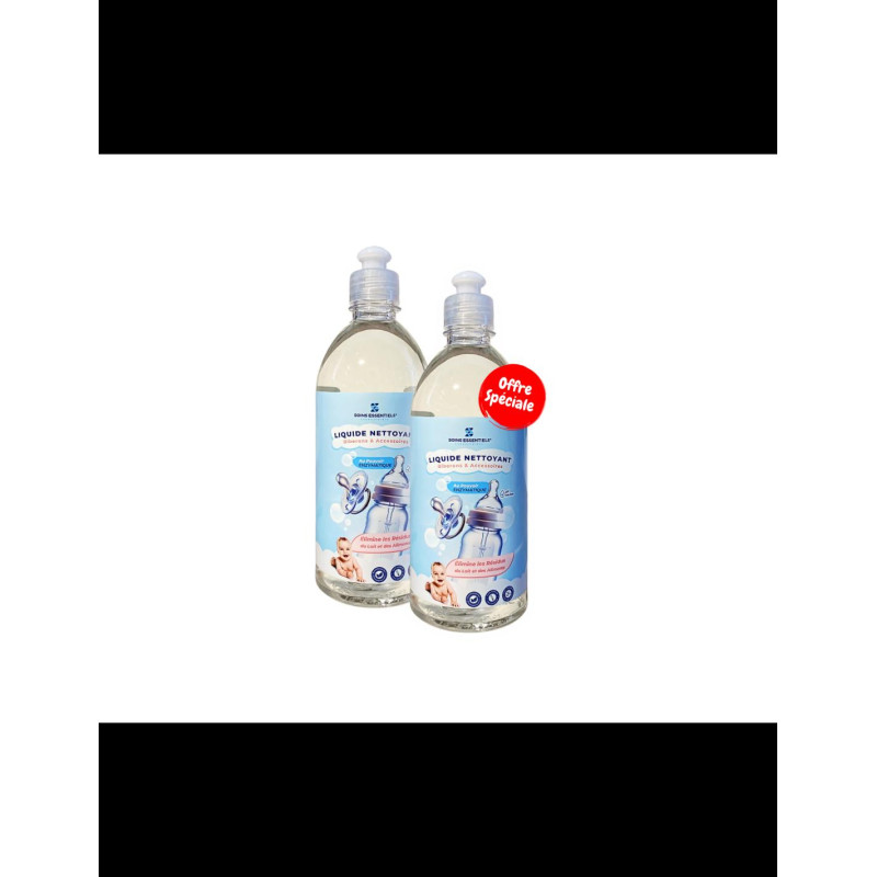 LIQUIDE NETTOYANT BIBERONS ET ACCESSOIRES 500ml...
