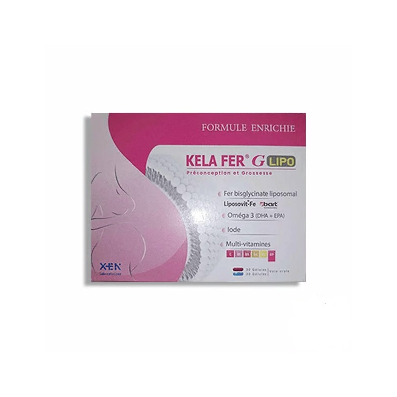 XEN KELA FER G LIPO 60 Gélules