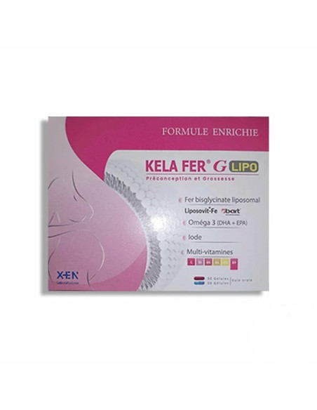 XEN KELA FER G LIPO 60 Gélules