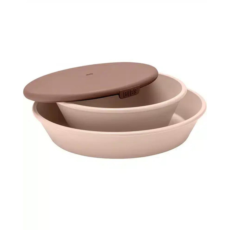 Set Repas Assiette & Bol Bibs - Blush