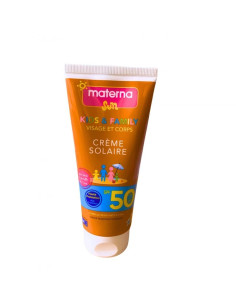 MATERNA Crème solaire kids et family visage et corps 100 ml