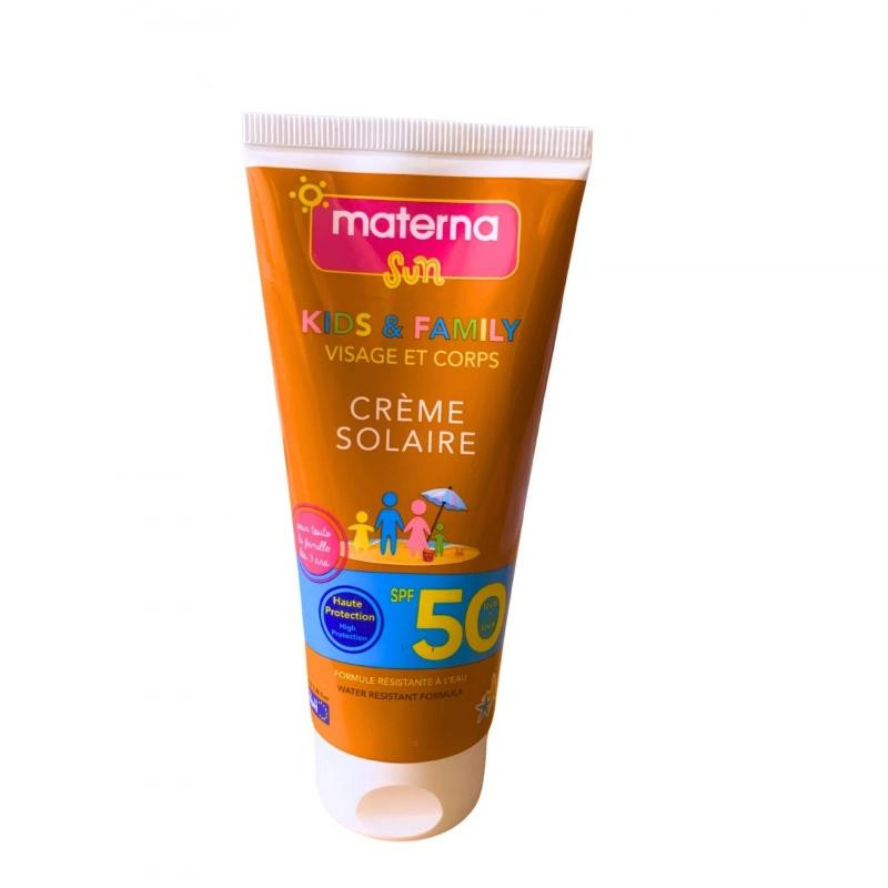 MATERNA Crème solaire kids et family visage et...