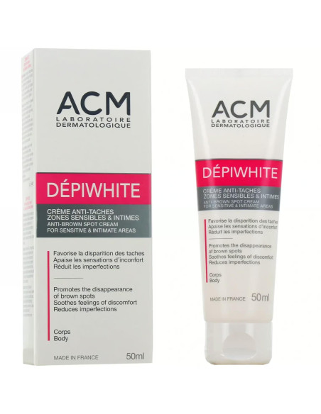 ACM Dépiwhite Crème Anti-Taches Zones Sensibles et Intimes 50ml