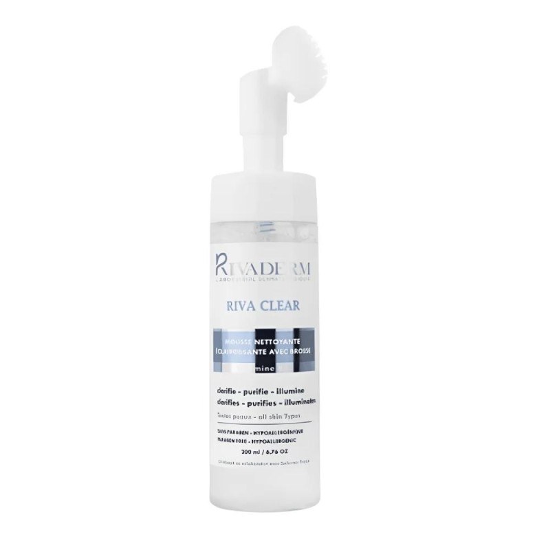RIVACLEAR MOUSSE AVEC BROSSE 200 ML