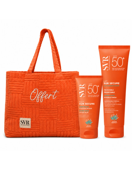 SVR Sun Secure Lait SPF50+ 250ml + Blur SPF50+ 50ml + Sac OFFERT