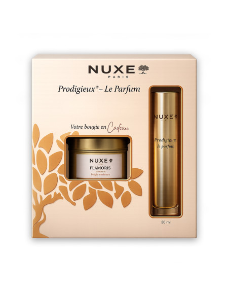 NUXE COFFRET PRODIGIEUX LE PARFUM 30ML+BOUGIE (OFFERT)