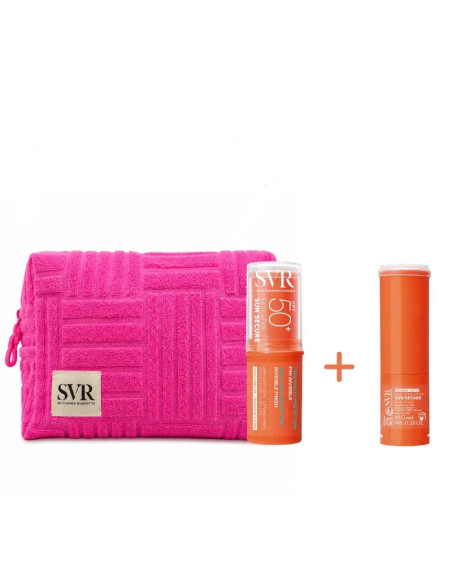 SVR Trousse Sun Secure Stick SPF50 10 g + SVR Sun Secure Recharge Stick SPF50 10 g