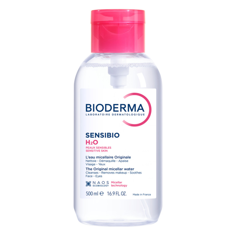 BIODERMA SENSIBIO H2O EAU MICELLAIRE POMPE...