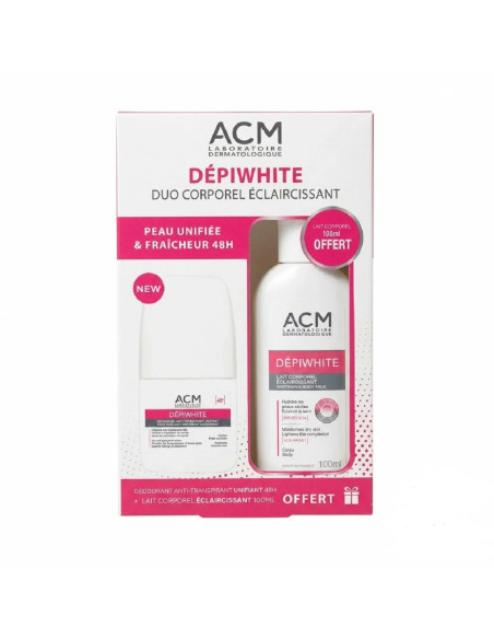 ACM DEPIWHITE COFFRET DEODORANT + DEPIWHITE LAIT 100ML OFFERT