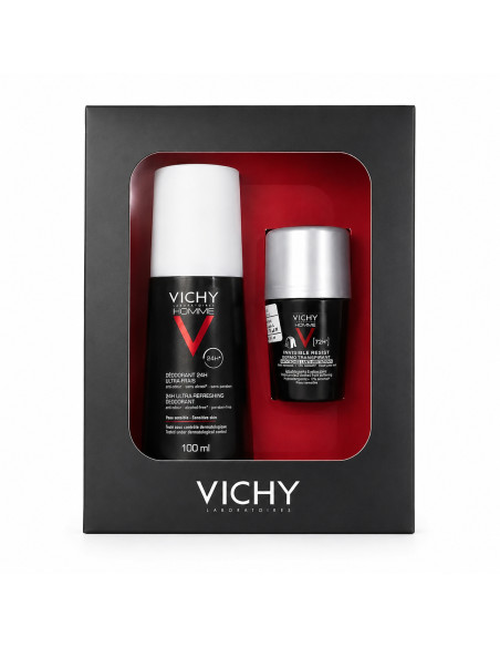 VICHY COFFRET HOMME 72H NOIR