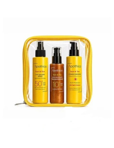 APOTHICA Sun & Tan Pack Trousse Jaune Offert