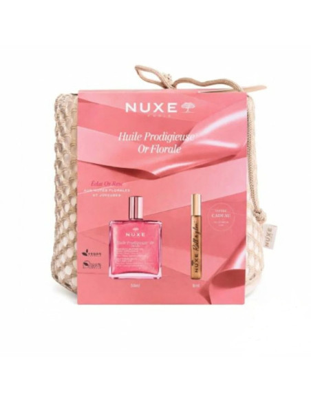 NUXE TROUSSE HUILE PRODIGIEUSE OR FLORALE 50ML + NUXE HP ROLL ON 8ML