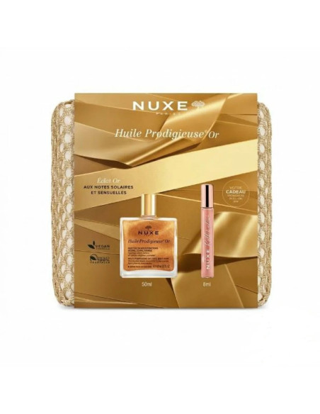 NUXE TROUSSE HUILE PRODIGIEUSE OR 50ML + NUXE HPF ROLL ON 8ML