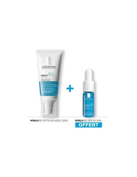 LA ROCHE POSAY HYALU B5 SPF30 AQUAGEL 50ML + HYALU B5 SERUM 10ML OFFERT