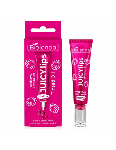 BIELENDA JUICY LIPS HUILE A LEVRES TEINTEE FRAMBOISE 10G