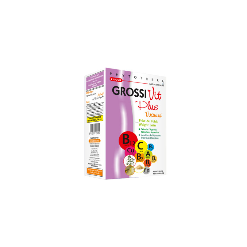 GROSSIVIT PLUS VITAMINE VITAL B/45CP