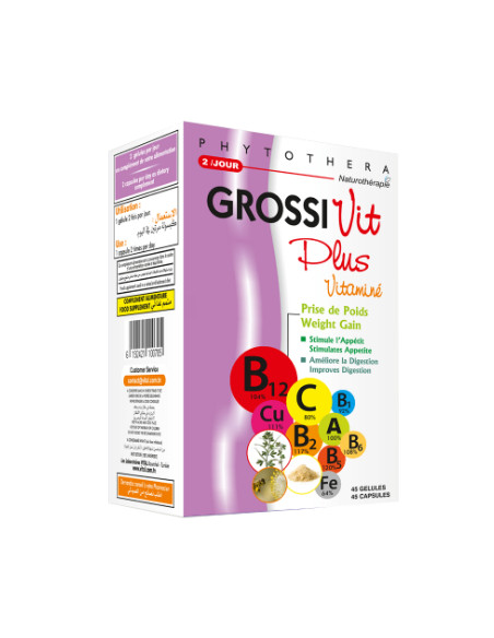 GROSSIVIT PLUS VITAMINE VITAL B/45CP