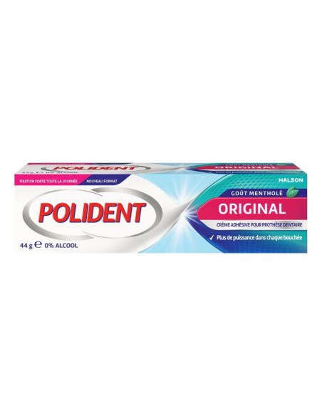 POLIDENT ORIGINAL CREME ADHESIVE 44GR