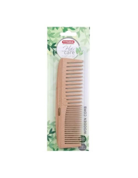 TITANIA PEIGNE EN BOIS 18CM 1801/W