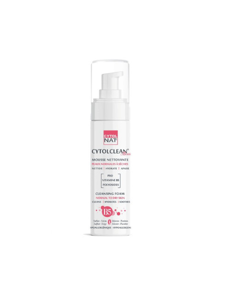 CYTOL CLEAN MOUSSE NETTOYANTE PEAUX NORMALES A SECHES 150ML