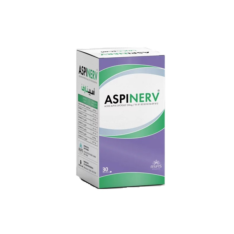 ASPINERV 30 GELULES