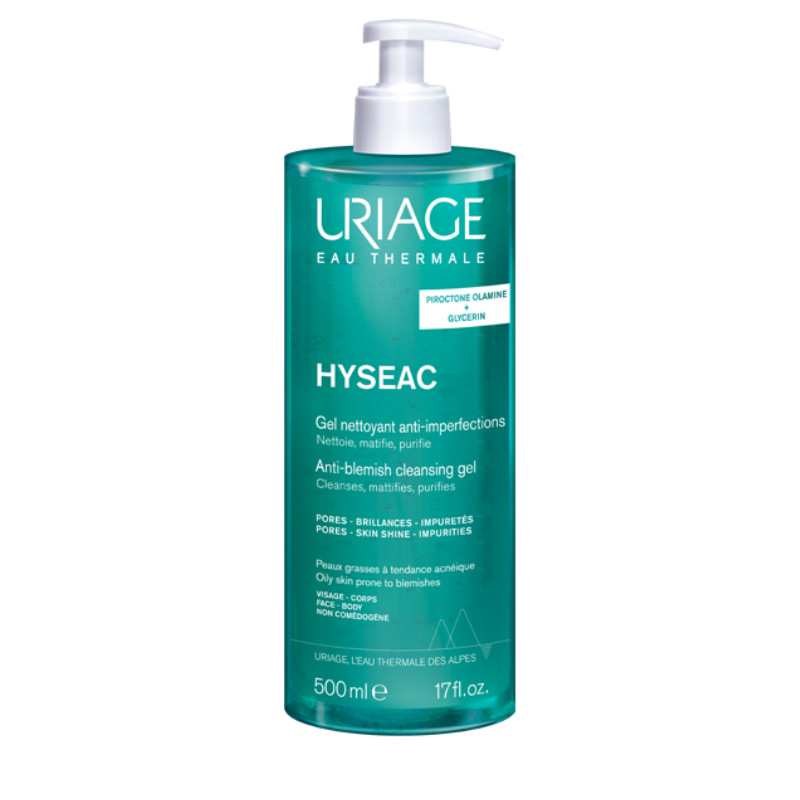 URIAGE hyséac gel nettoyant 500ml