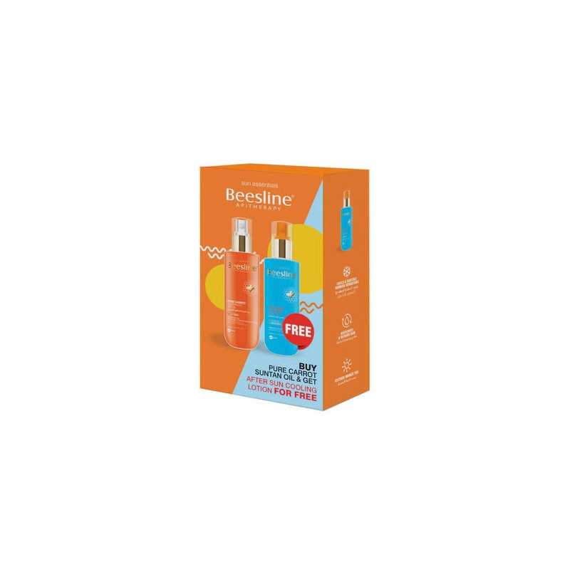 BEESLINE PACK SUNTAN OIL 200ML+ AFTER SUN 200ML...