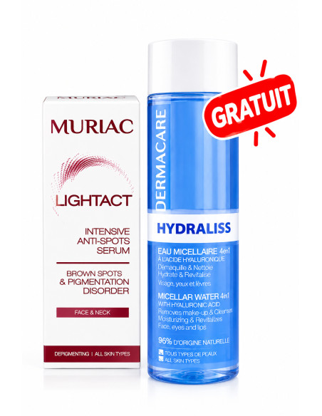 MURIAC SERUM ANTI-TACHE  + EAU MICELLAIRE HYDRALISS GRATUITE