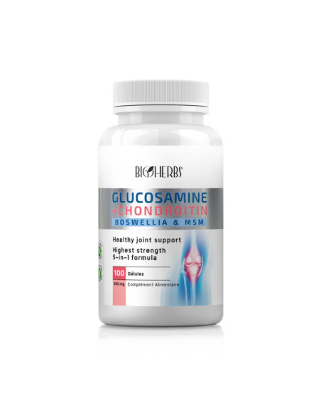 BIOHERBS GLUCOSAMINE COMPLEXE 100 GELULES