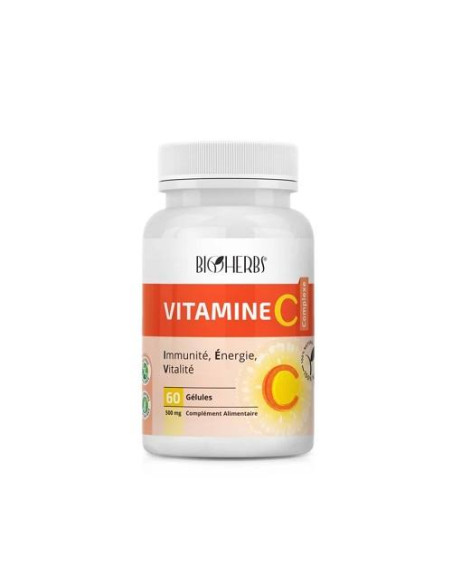 BIOHERBS VITAMINE C COMPLEXE 60 GELULES