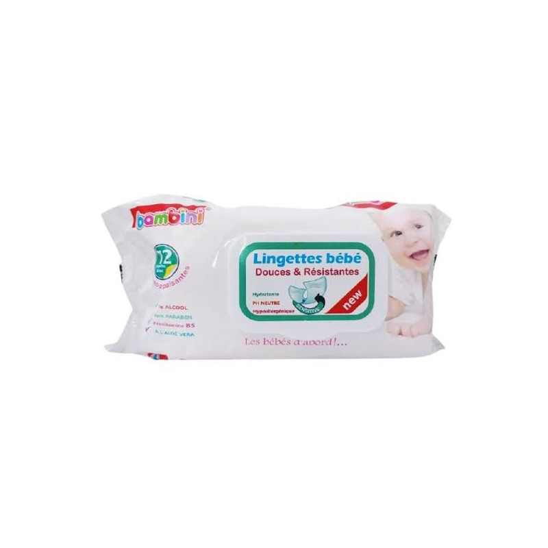 BAMBINI LINGETTES BEBE DOUCES ET RESISTANTES...