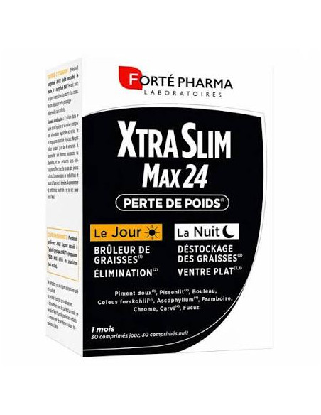 FORTE PHARMA XTRASLIM MAX 24 30 COMPRIMES