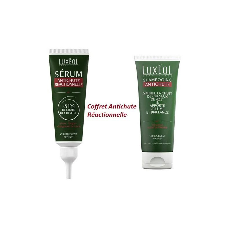 Luxeol Coffret Anti-Chute Réactionnelle : Sérum...